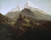Caspar David Friedrich Watzmann by Friedrich Germany oil painting artist